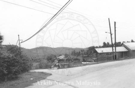 PANDANGAN LADANG GETAH PRANG BESAR, KAJANG, SELANGOR. 15/11/1994