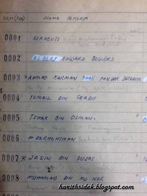 Buku daftar pekerja UKM
