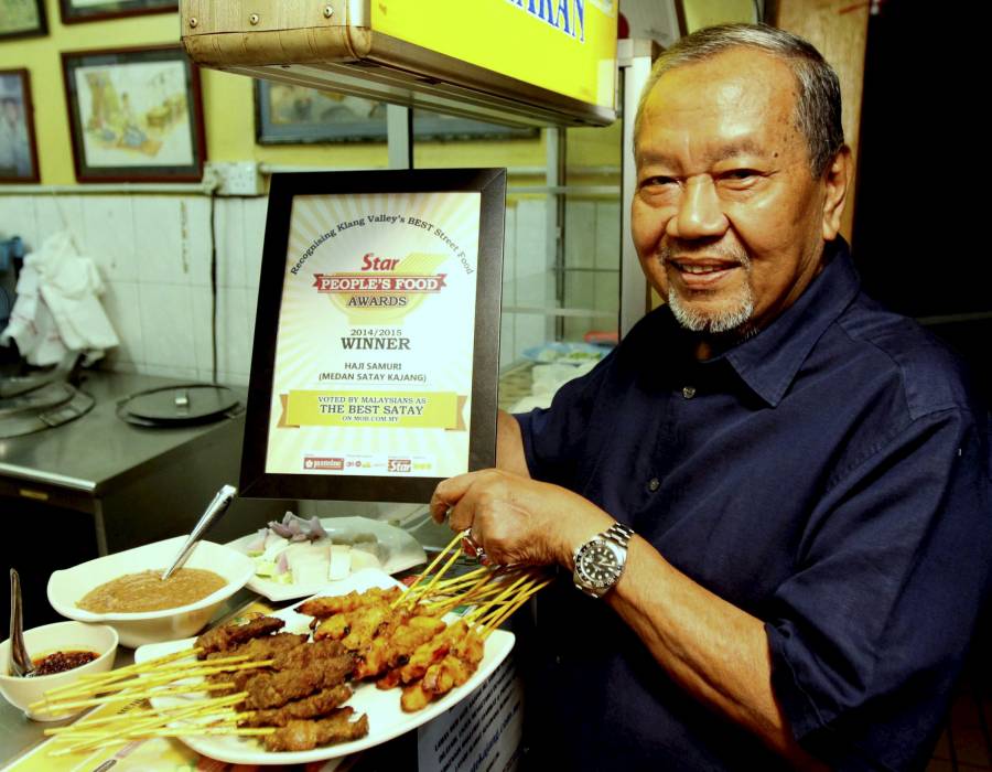 SATAY KAJANG HAJI SAMURI ,WINNER OF BEST SATAY IN TOWN