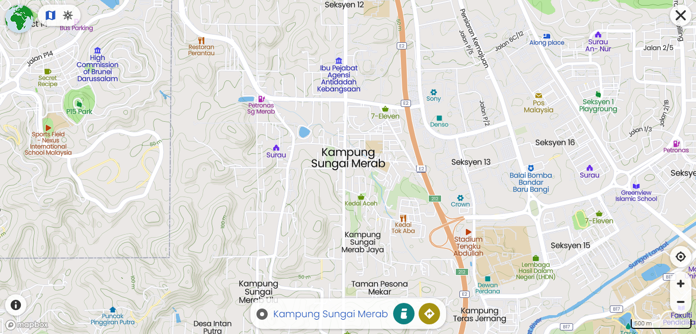 Kampung Sungai Merab kini